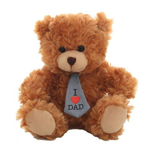 Plushland Adorably Bear Mocha Brown, Plush Stuffed Animal Toy 