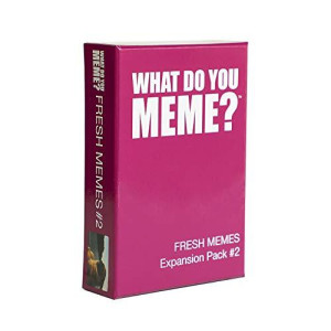 WHAT DO YOU MEME? Fresh Memes 2 Expansion Pack Designed to be Added to Core Game
