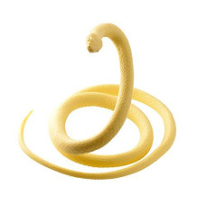 Paialco Realistic Rubber Snake Toy 52 Inch Long (Yellow)