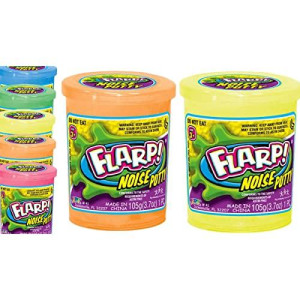 JA-RU Flarp Noise Putty Scented Squishy Sensory Toys for Easter, ADHD Autism Stress Toy, great Party Favors Fidget for Kids and Adults Boys & girls (2 Units Assorted) 10041-2p