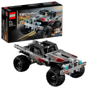 Technic getaway Toy Truck, Pull-Back Motor, Monsters Truck Model, Vehicle Toys for Kids
