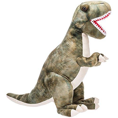 Prextex 15" Large Plush Dinosaur T-Rex Large Cuddly Soft Dinosaur Toys for Kids