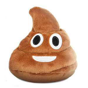 Poop FARTING Plush Toy - Makes 7 Funny Fart Sounds, Squeeze Fart Buddy to Hear Him Fart, Fun Dog Toy, Fart Toy for Boys & Girls, Cool Poop Emoji Party Supplies, Gag Gifts for Kids, Super Cute 4 x 4.5