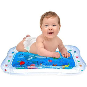 Hoovy Tummy Time Water Mat Baby Water Play Mat, Fill N Fun Water Play Mat for Children and Infants, Fun Colorful, Play Mat Baby