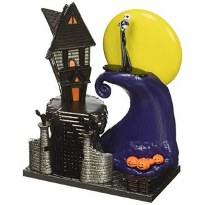 Jada Toys Nano Metalfigs 99822 Disney's Nightmare Before Christmas Nano Scene with Jack diecast Figure., Multicolor