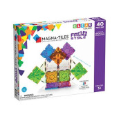 Magna-Tiles Freestyle Set, The Original Magnetic Building Tiles For Creative Open-Ended Play, Educational Toys For Children Ages 3 Years + (40 Pieces)