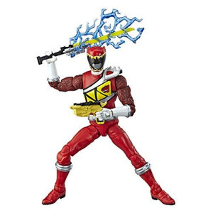 Power Rangers Hasbro Toys Lightning Collection 6-inch Dino Charge Red