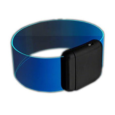 blinkee Cosmic Blue LED Bracelets Magnetic Clasp | Blue/Green