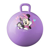 Hedstrom Minnie Mouse Happy Helpers Hopper Ball, Hop Ball for Kids, 15 Inch (55-73301AZ-A)