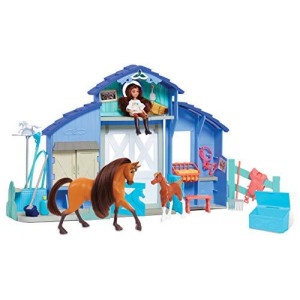 Just Play DreamWorks Spirit Riding Free Spirit & Lucky Grooming Paddock, Multi-Color