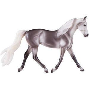 Breyer Freedom Series (Classics) Grey Saddlebred Horse | Model Horse Toy | 1:12 Scale (Classics) | 9" L x 6" H | Model #956