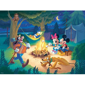 Ceaco Disney Together Time Campfire Jigsaw Puzzle, 400 Pieces Multi-colored, 5"