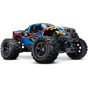 Traxxas X-Maxx: Brushless Electric Monster Truck with TQi Link Enabled 2.4GHz Radio System & Traxxas Stability Management (TSM)