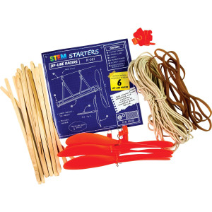 Teacher created Resources STEM Starters: Zip-Line Racers (TcR20878)