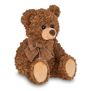 Bearington Lil' Reggie Brown Plush Stuffed Animal Teddy Bear, 12 inches