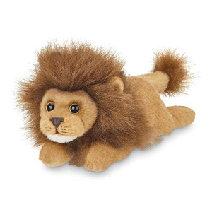 Bearington Lil' Prince Small Plush Stuffed Animal Lion, 9 inches