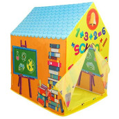 Kiddie Play School Playhouse Kids Play Tent for Boys & Girls Indoor Outdoor Toy