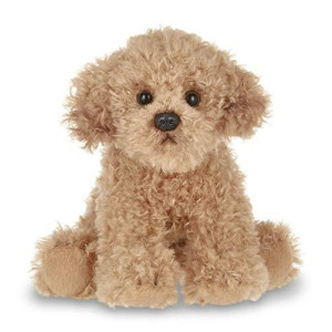 Bearington Lil' Doodles Small Plush Labradoodle Stuffed Animal Puppy Dog, 6.5 inch