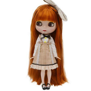 1/6 BJD Dolls, 4-Color Changing Eyes Matte Face and Ball Jointed Body Dolls, 12 Inch Customized Dolls Can Changed Makeup and Dress DIY (S.22)