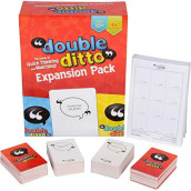 Double Ditto Expansion Family Party Board Game 300 New Cards