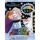 Bendon Frozen II Scratch Off Fantastic Activity Book