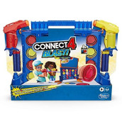 Connect 4 Blast! Game; Powered by Nerf; Includes Nerf Blasters and Nerf Foam Darts; Game for Children Aged 8 and Up