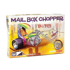 MPC Ed Roth's Mail Box Chopper (Trick Trikes Series) 1/25 Scale Custom Trike Motorcycle Kit, White (MPC892)