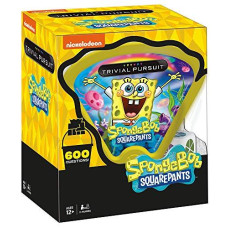 Trivial Pursuit SpongeBob SquarePants Quickplay Edition | Trivia Game Questions from Nickelodeon's SpongeBob SquarePants | 600 Questions & Die in Travel Container | Officially Licensed SpongeBob Game