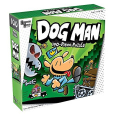 Dog Man Unleashed 100 Piece Children's Jigsaw Puzzle from University Games