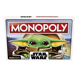 Monopoly: Star Wars The Child Edition Board Game for Families and Kids Ages 8 and Up, Featuring The Child, Who Fans Call Baby Yoda