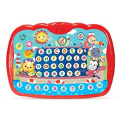 Learning Tablet for Toddlers 1-3 - Educational ABC Toy to Learn Alphabet, Number, Music & Words - Early Development Electronic Learning & Activity Game, Suitable for 1 2 3 Year Old Boys & Girls