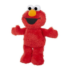 Sesame Street Little Laughs Tickle Me Elmo, Talking, Laughing 10-Inch Plush Toy for Toddlers, Kids 12 Months & Up , Red