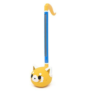 Hamee Special Edition Sanrio Otamatone (Aggretsuko  Sweet) - Fun Electronic Musical Toy Synthesizer Instrument by Maywa Denki (Official Licensed) [Includes Song Sheet and English Instructions]
