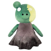 PIGGY ZomPiggy Plush Stuffed Animal Toy with Light Up Eye and Sounds, 13"