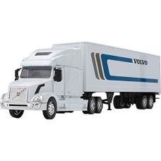 Wheel Master Volvo VN-780 Tractor Trailer Play Toy Truck Vehicle for Kids, Volvo Design, with Functions, Pre Built Semi, Realistic Look and Openable Doors Great Gift for Children