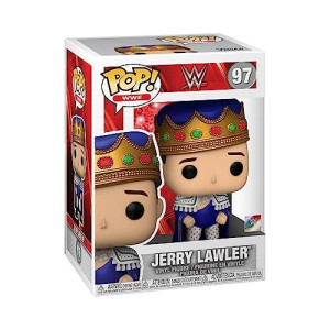 Funko POP WWE: Jerry The King Lawler, Multicolor, 375 inches (56807)