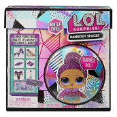 L.O.L. Surprise! Winter Chill Hangout Spaces Furniture Playset with Bling Queen Doll, 10+ Surprises with Accessories, for LOL Dollhouse Play - Toy for Kids, Gift for Girls Boys Ages 4 5 6 7+ Years Old