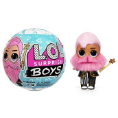L.O.L. Surprise! Boys Series 5 Collectible Boy Doll with 7 Surprises, Reveal Hidden Flocked Hair, Accessories, Gift for Kids, Toys for Girls Boys Ages 4 5 6 7+ Years Old (Styles May Vary)