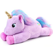 BenBen Unicorn Stuffed Animal, Large 18 Purple Unicorn Plush, Soft Unicorn Toy gifts for girls, Kids