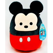 Disney Squishmallow 8A Mickey Mouse Kelly Toys Super Soft Stuffed Plush Toy Pillow