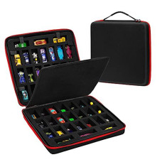 TPCY Toy Carrying Case Compatible with Toy Car,Matchbox Cars,Can Store 48 PCS Toys Car.(CASE ONLY)