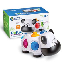 Learning Resources Dottie the Fine Motor Cow - 1 Piece, Ages 18+ months Fine Motor Skills Toys for Toddlers, Preschool Toys, Educational Toys for Kids