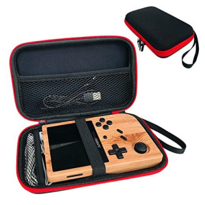 RAWECUD Hard Carrying Case for Anbernic RG351V Handheld Game Console, RG351V Portable Game Console Storage Case(Case Only)