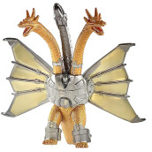 Twcare godzilla vs Mecha King ghidorah, 2021 Movie Series Movable Joints King of The Monsters Action Figures Birthday Kid gift, carry Bag