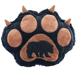 Black Bear Paw Pillow 13" Willie Comfy Cozy Squishies Stuffed Animal Plush