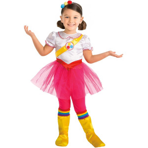 Studio Halloween True and The Rainbow Kingdom Deluxe girls costume (2T), Multi-color