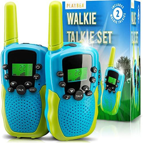Walkie Talkies for Kids - 22 Channels - 3 Miles Range Kids Walkie Talkie for Kids | Walkie Talkie Kids Toys for Kids | Girl Toys for Girls Toys | Boy Toys for Boys Toys | Kids Walkie Talkies 2 Pack