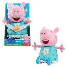 Peppa Pig Ring Around the Rosie Singing Plush Stuffed Animal, Kids Toys for Ages 3 Up by Just Play