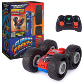 Air Hogs Super Soft, FlippinA Frenzy, 360 Spinning Action, 2-in-1 Stunt Vehicle Remote control car, Kids Toys for Kids 4 and up