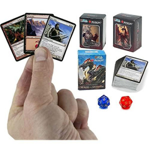 Worlds Smallest Magic: The Gathering Exclusive Collector Set Featuring Ajani VS. Nicol Bolas and Heroes VS. Monsters Duel Decks, MTGCollector
